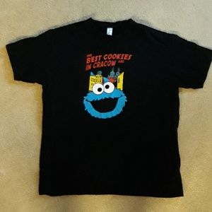 Cookie monster t shirt